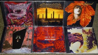 DEATH METAL Hidden Gems and a touch of DeathDoom amp Black Metal CD Collection [upl. by Ainesej289]