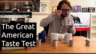 Tasting along with James Hoffmanns Great American Coffee Taste Test [upl. by Aggappera]