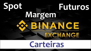 BINANCE Conta SPOT  MARGEM  FUTUROS entenda as diferenças [upl. by Teena86]