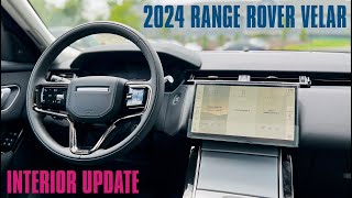 ALL NEW 2024 Range Rover Velar  INTERIOR UPDATE [upl. by Valerio]