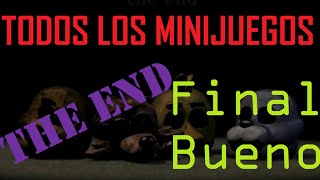 Todos los minijuegos de Five Nights at Freddys 3 l FINAL BUENO [upl. by Esinert]