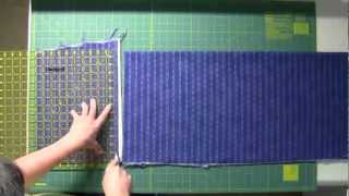 Fabric Cutting for Quilt As You Go [upl. by Ecital628]