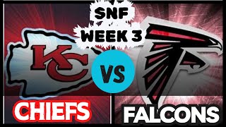 Chiefs vs Falcons EPIC Sunday Night Football Showdown Preview amp Predictions [upl. by Icam]