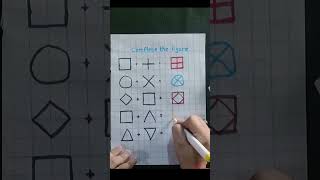 Learn Shapes For Kids  Square Triangle Rectangle  Shape Educational Videos For Toddlers shorts [upl. by Gelasius]