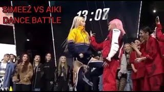 LACHICA SIMEEZ VS LEEJUNG LEE HOOK AIKI DANCE BATTLE  STREET WOMAN FIGHTER CONCERT [upl. by Etram]