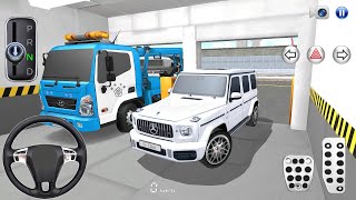 Tow Truck and Mercedes G63 SUV in Parking Building  3D Driving Class Simulator  Android gameplay [upl. by Obola182]