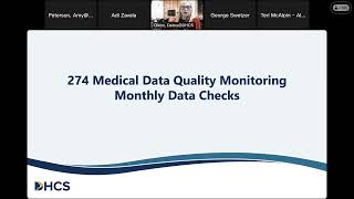 DHCS Managed Care Data Quality Monitoring Webinar Series Monthly Data Checks [upl. by Cardew]