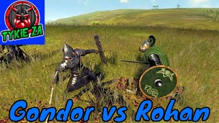 GONDOR vs ROHAN The Dawnless Days [upl. by Yerffoj]