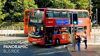 London Bus Ride  Route 277  Crossharbour Isle of Dogs to Dalston Junction across East London [upl. by Orsini]