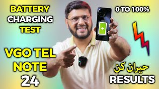 Vgotel Note 24 Charging Test  5000Mah30W Fast Charging [upl. by Lemay746]