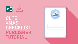 Cute Christmas Checklist FREE DOWNLOAD [upl. by Yasdnil]