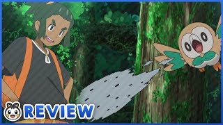 Ash VS Hau Ashs Rowlet Learns Seed Bomb Rowlets Everstone  Pokemon Sun amp Moon Episode 97 Review [upl. by Gemma]