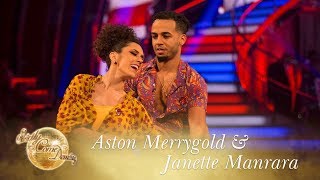 Aston and Janette Viennese Waltz to Whos Loving You  Strictly Come Dancing 2017 [upl. by Kuhlman742]