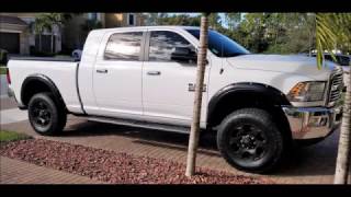 Rough Country fender flares install on Ram 2500 [upl. by Rutherfurd]