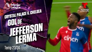 Goal Jefferson Lerma  Crystal Palace v Chelsea 2324  Premier League  Telemundo Deportes [upl. by Siger]