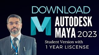 Download Autodesk Maya 2023 Student Version  How to Download Maya [upl. by Nerty]