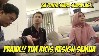 RAFFI AHMAD NGEPRANK RICIS SAMPAI NANGIS GA BERHENTI😭 [upl. by Ammamaria]