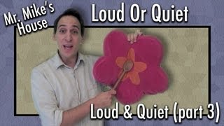 Preschool Learning Loud Or Quiet Loud amp Quiet series part 3 [upl. by Reynard]