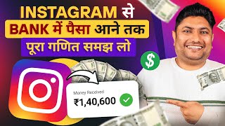 Instagram se Paise Kaise Kamaye  How to Make Money on Instagram  Instagram Monetization [upl. by Nyleak]