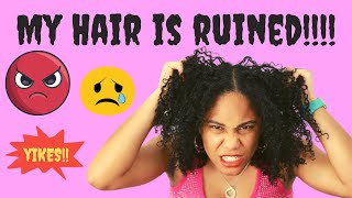 I Messed Up My Curly Hair  Hygral Fatigue [upl. by Carey]