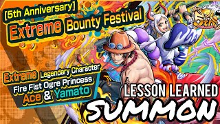 New EX ACE amp YAMATO SUMMON comes with a LESSON in One Piece Bounty Rush OPBR [upl. by Aisela]