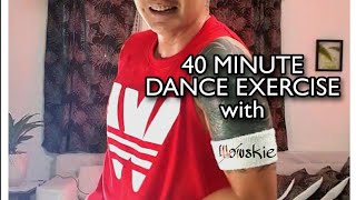 40 MINUTES dance exercise with WOWSKIE [upl. by Nealson682]