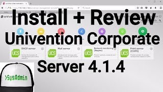 How to Install Univention Corporate Server 414  Review  VMware Tools on VMware Workstation HD [upl. by Dhar873]