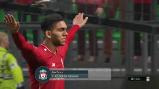 LIVERPOOL vs LEICESTER  EPL English Premier League  Full Highlights  Gameplay PES 2019 [upl. by Tabbitha]