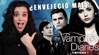 VAMPIRE DIARIES LA MEJOR SERIE DE VAMPIROS TEMP 1  Opinión Andrea Fiorenzano [upl. by Garrott998]