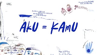 Fourtwnty  Aku  Kamu  Official Lyric Video [upl. by Eberhard480]