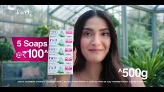 Vivel Aloe Vera Soap  Pack Promo  Hindi [upl. by Anyahs]