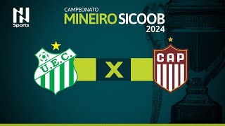 Campeonato Mineiro 2024 Uberlândia x Patrocinense  2ª Rodada [upl. by Erlina]