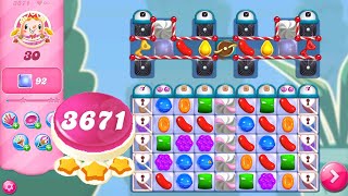 Candy Crush Saga Level 3671  No Boosters  3 Stars 🌟🌟🌟 [upl. by Hseham266]