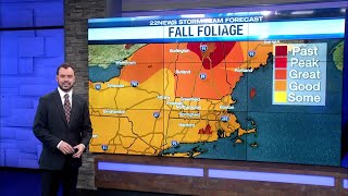 New England fall foliage map through this weekend [upl. by Ecnal]