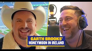 Garth Brooks is using his Irish tour as a 2nd honeymoon 🇮🇪 [upl. by Le764]