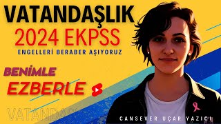 2024 EKPSS VATANDAŞLIK  YÜRÜTME 1 CUMHURBAŞKANI ÖZELLİKLERİADAY GÖSTERME VE CUMHURBAŞKANI SEÇME [upl. by Ssepmet670]