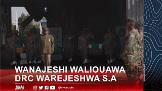 WANAJESHI WALIOUAWA WAREJESHWA AFRIKA KUSINI [upl. by Inaflahk774]