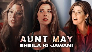 Aunt May Parker Edit 🥵 ft SHIELA KI JAWANI 🔥 Marvel Ladies Edits [upl. by Htebasyle]