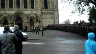 Remembrance Day Service Ripon North Yorkshire 14th November 2010 [upl. by Cid832]