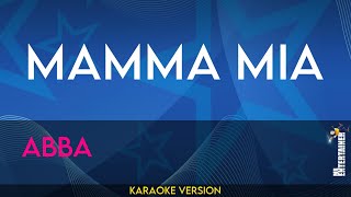 Mamma Mia  Abba KARAOKE [upl. by Hall]