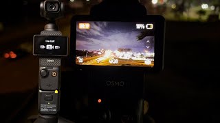 DJI Pocket 3 New Firmware 01010870 LowLight Mode 4K 30FPS Impressive [upl. by Enytnoel967]