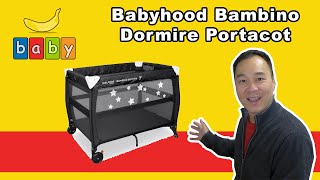 Babyhood Bambino Dormire Portacot  Review 2024 [upl. by Archie]