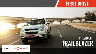 2015 Chevrolet Trailblazer  First Drive  CarDekhocom [upl. by Tanaka752]