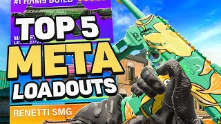 TOP 5 NEW META LOADOUTS for WARZONE SEASON 4 [upl. by Bucky]