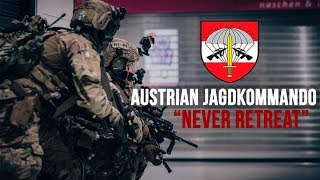 Austrian Jagdkommando Special Forces  quotDu bist ein Soldatquot [upl. by David]