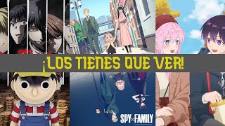 Animes que TIENES QUE VER en esta temporada de PRIMAVERA 2022  LEGION ANIME [upl. by Shaw]