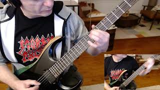 Carcass  Corporal Jigsore Quandary twoguitar cover [upl. by Og]