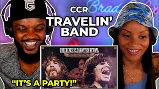 🎵 Creedence Clearwater Revival  Travelin Band REACTION [upl. by Oznola]