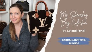 My Shearling Bag Collection Ft LV and Fendi [upl. by Marlyn]