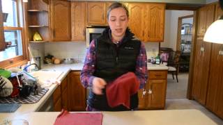 Norwex Kitchen Towel and Cloth Demo [upl. by Eltsyrhc]